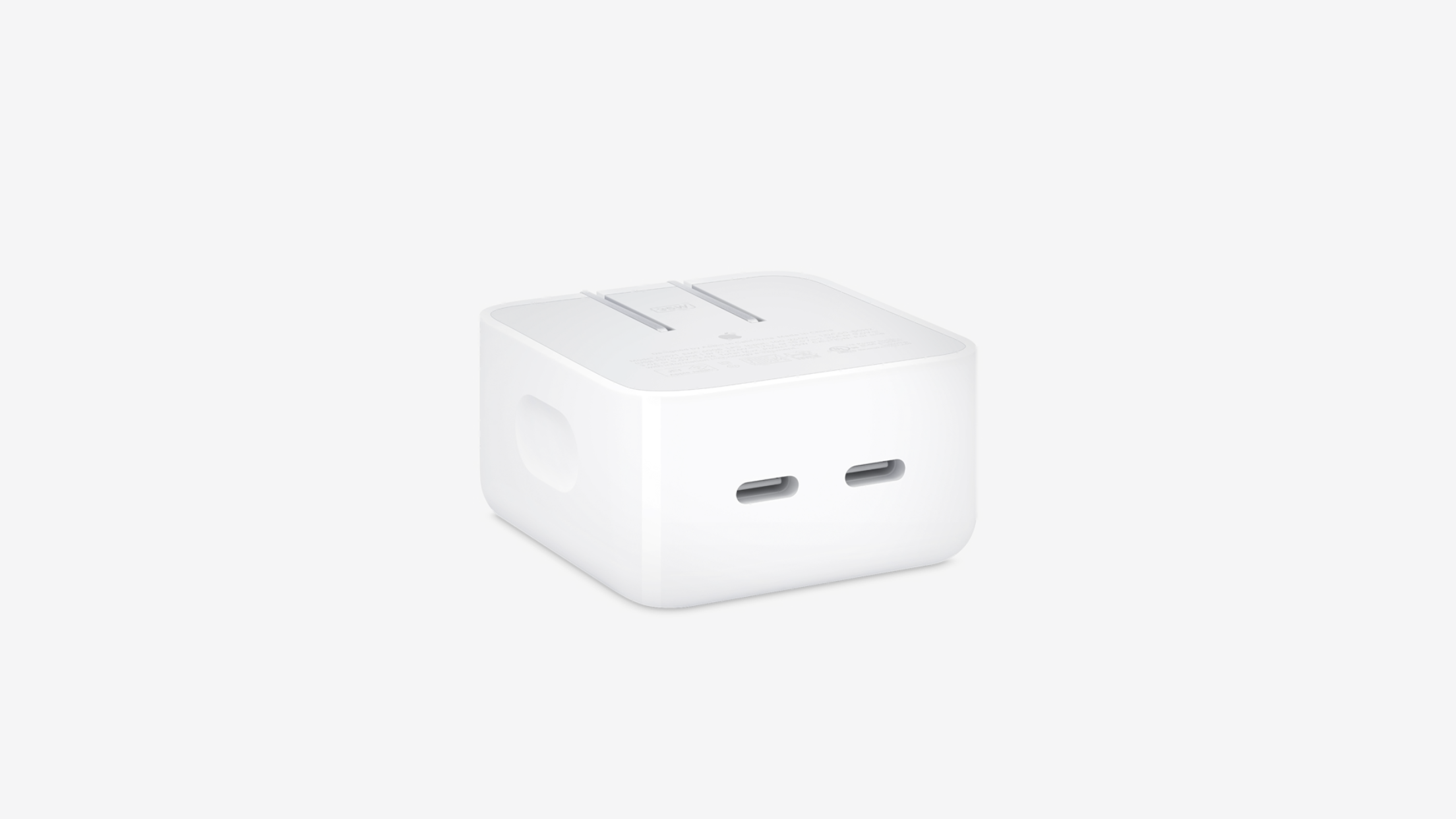Apple デュアルUSB-Cポート搭載35Wコンパクト電源アダプタ